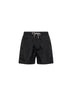 Shorts da mare in nylon nero