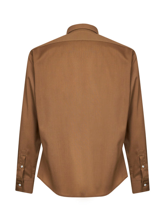 Safari stretch wool blend shirt