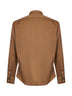 Camicia in misto lana stretch safari