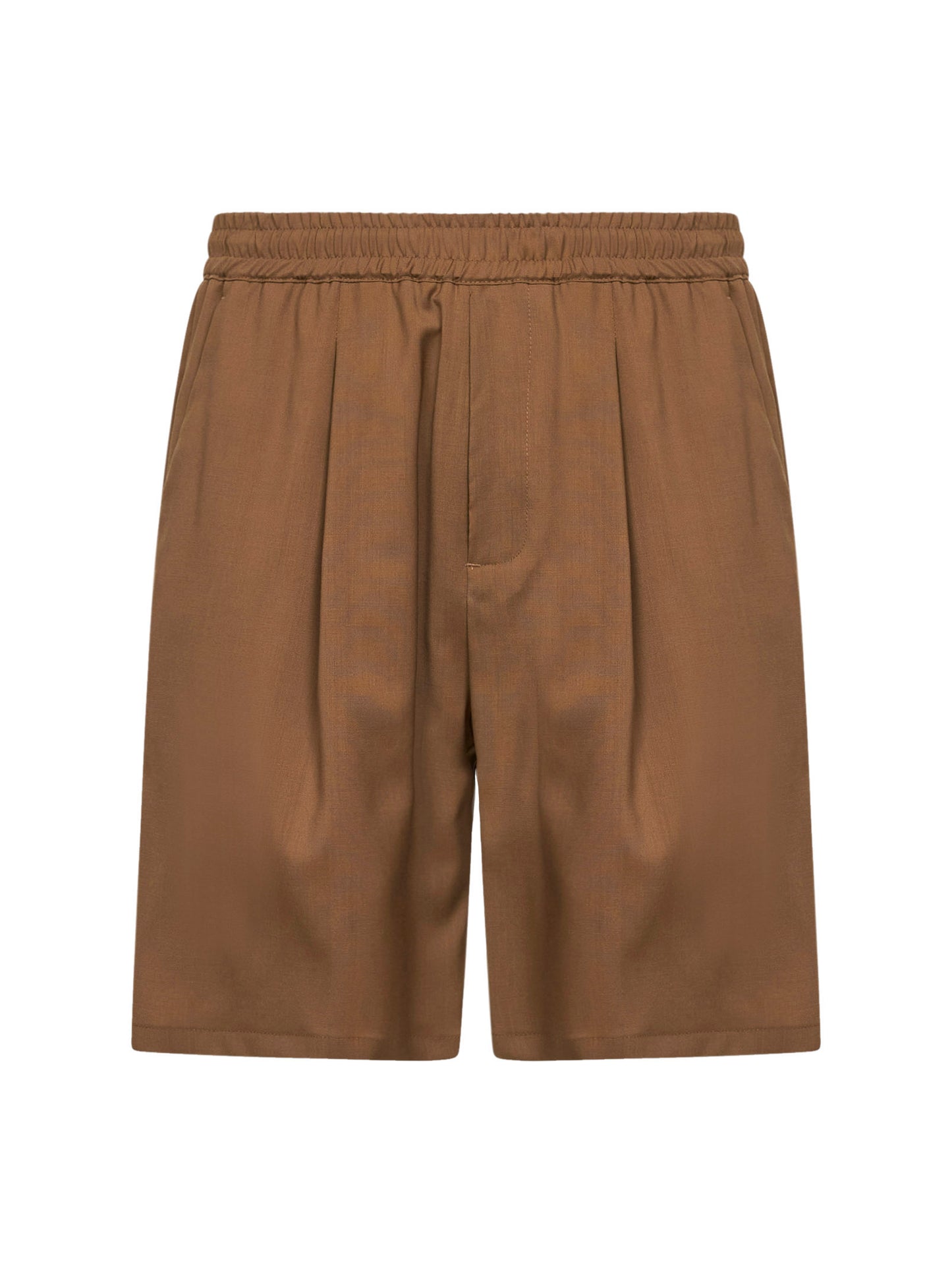 Safari stretch virgin wool blend shorts