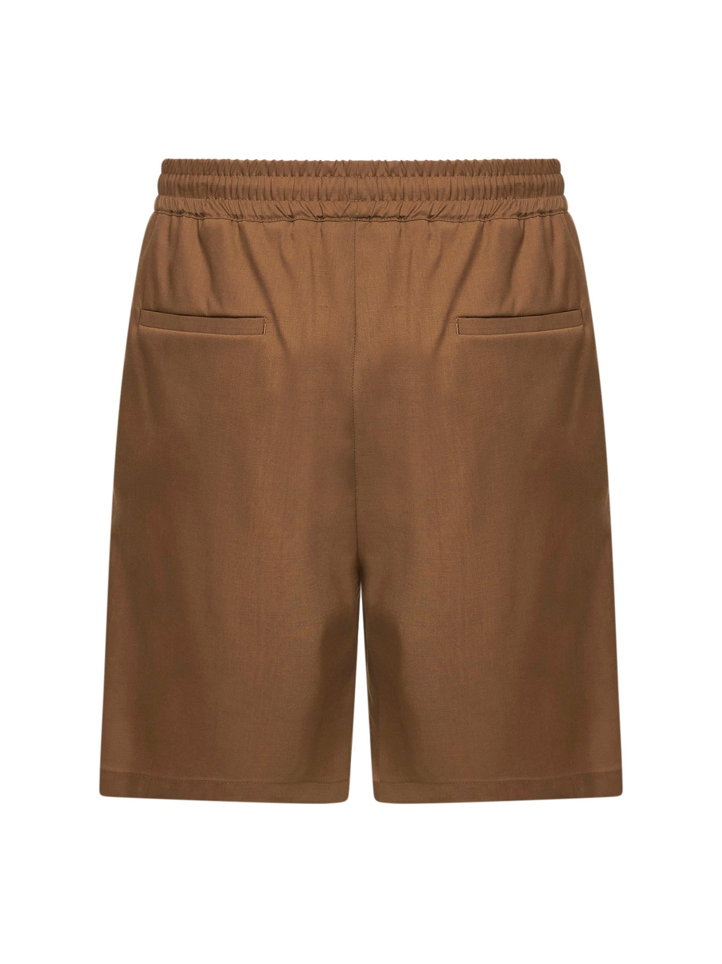 Safari stretch virgin wool blend shorts