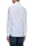 White stretch cotton classic shirt