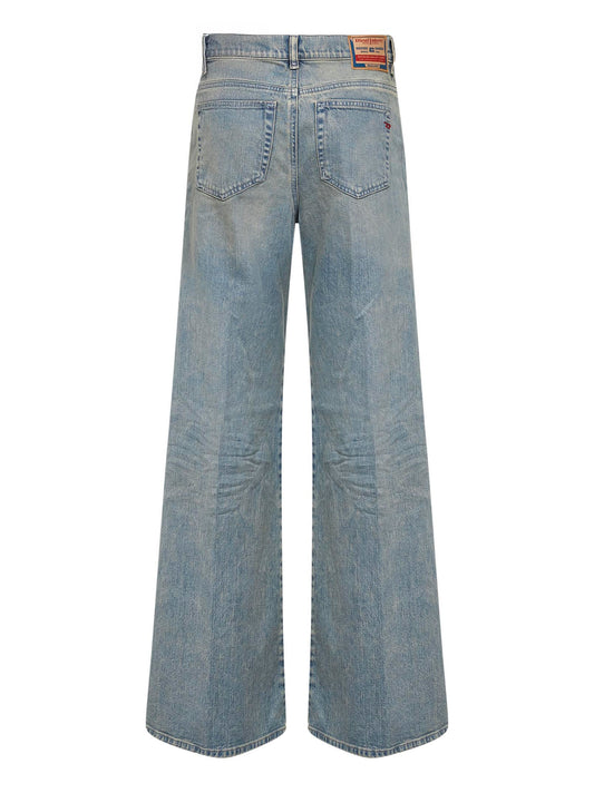Jeans Flare Jeans 1978 D-Akemi 09n33 blu chiaro