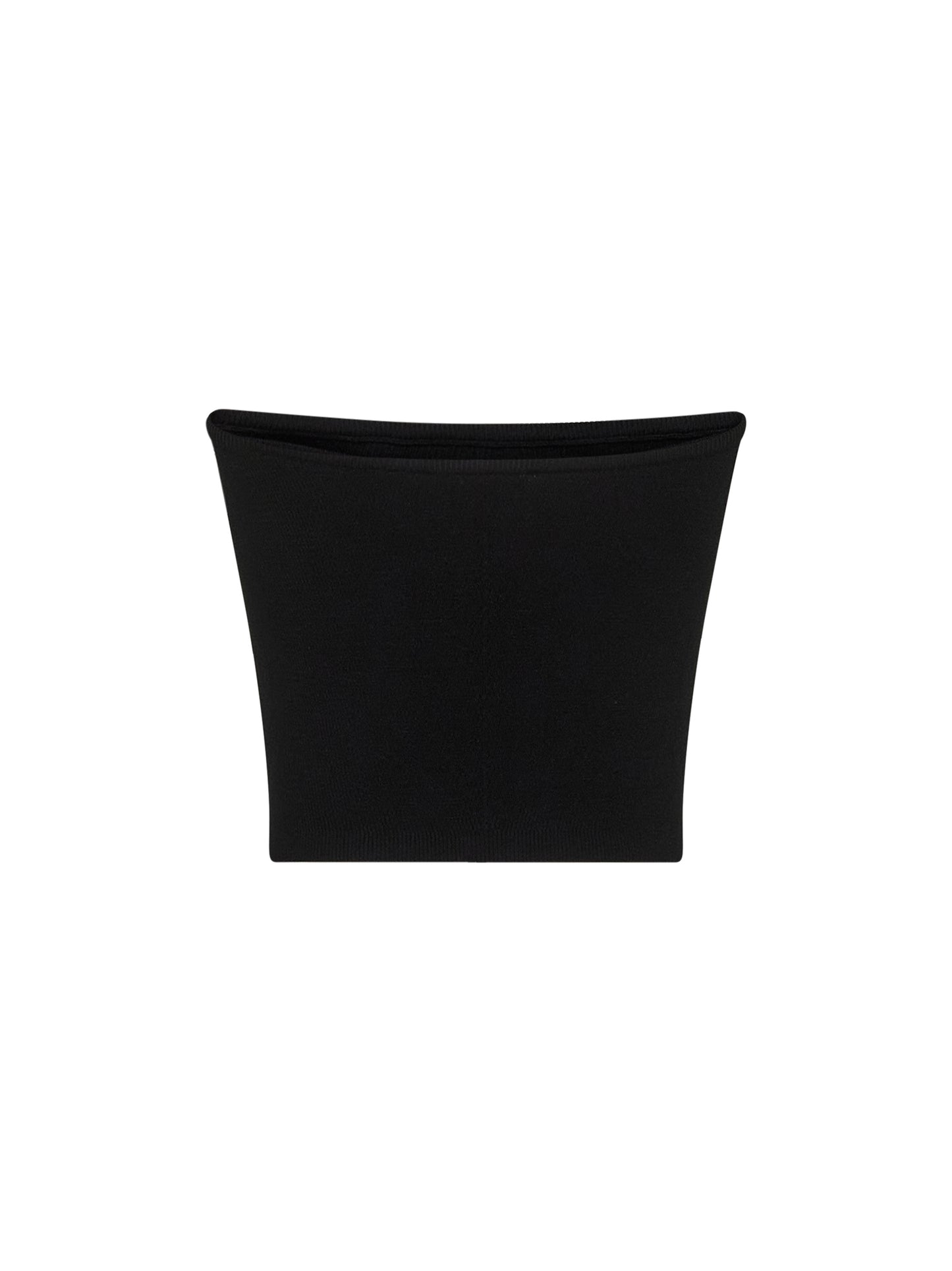 Top a fascia M-Clarksvillex in jersey stretch a costine nero