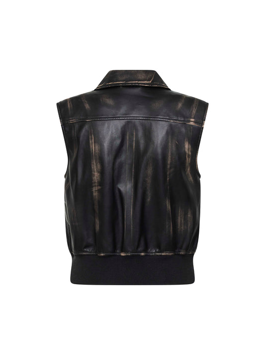 Gilet bomber G-Inko marrone