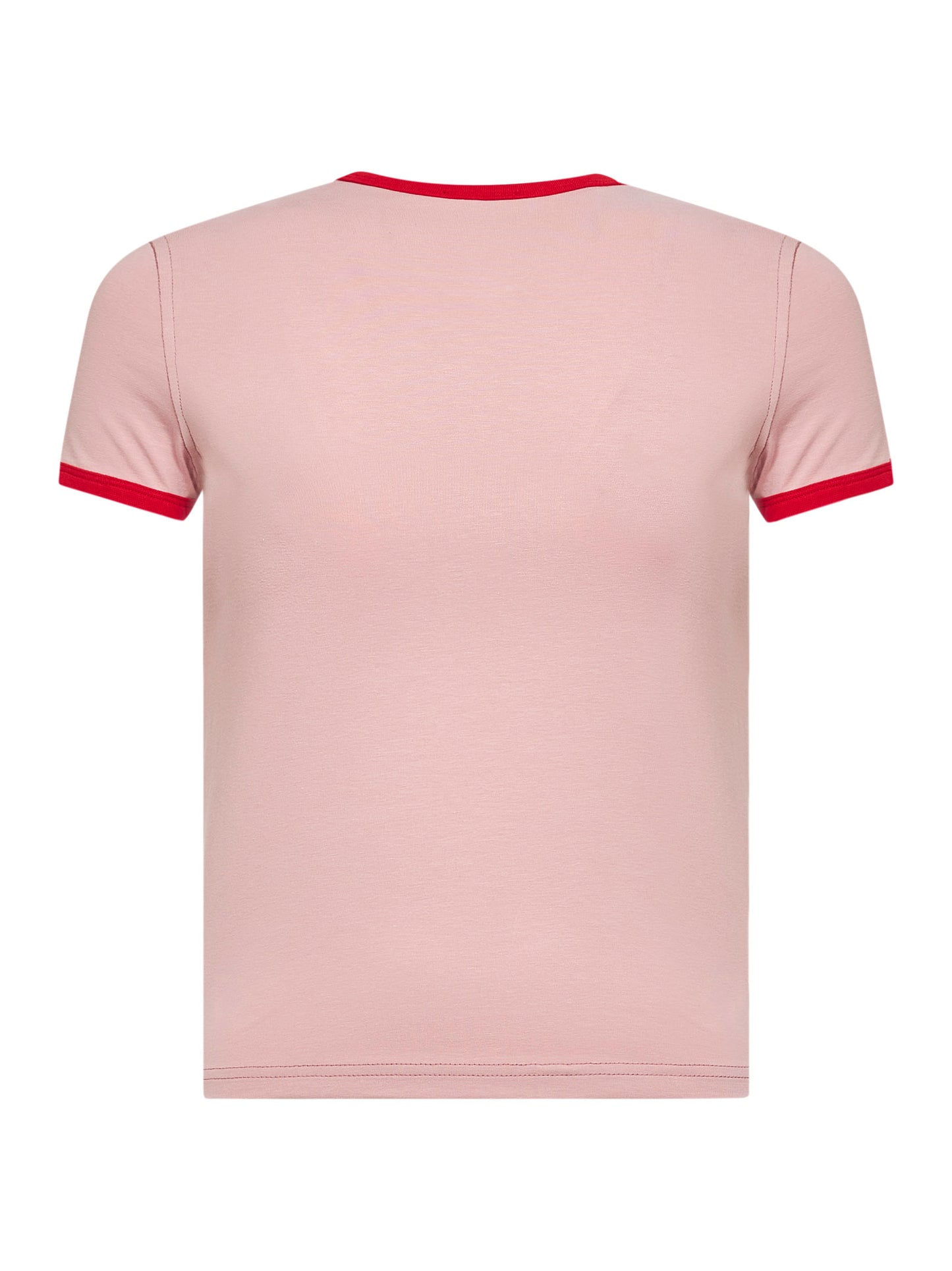 T-shirt T-Uncuties-Long-S12 in jersey rosa