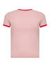 T-shirt T-Uncuties-Long-S12 in jersey rosa