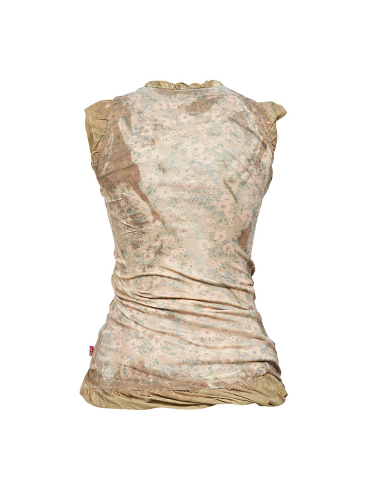 Multicolor T-ory tank top