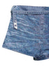 Shorts De-Drex-Fsi1 in satin denim blu