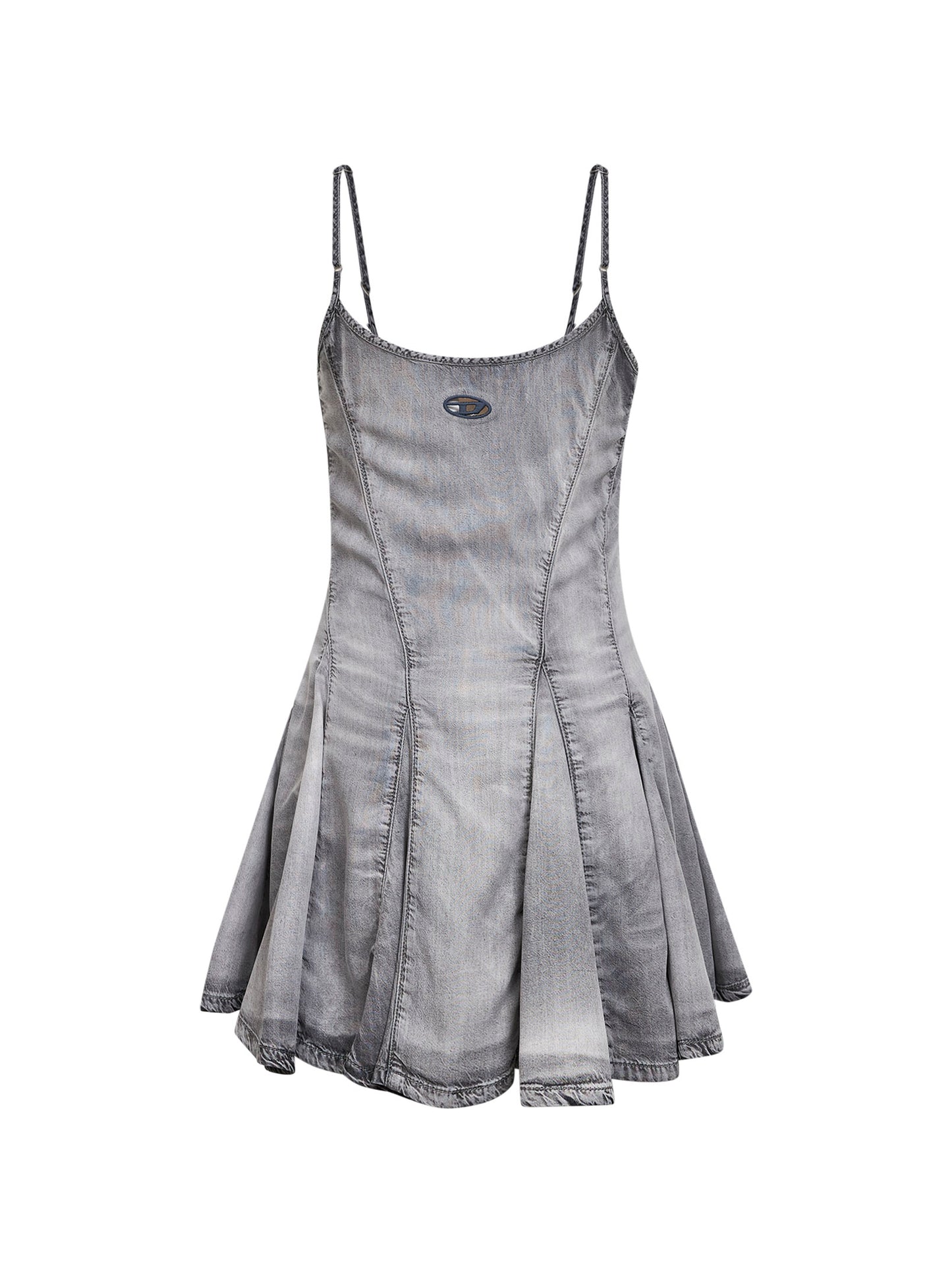 Miniabito svasato De-Spoky-Fsi grigio