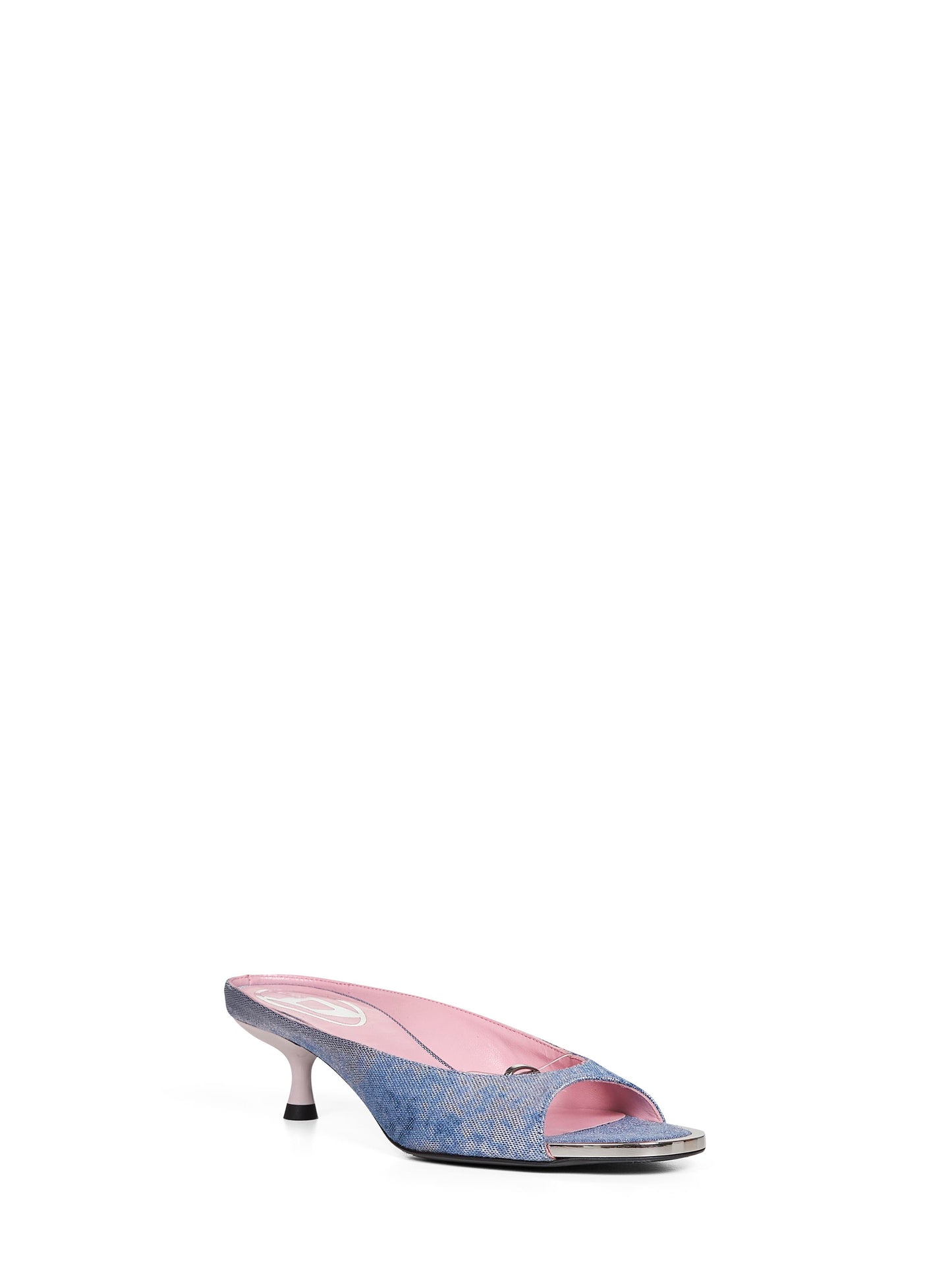 Mules D-Diam's-Sa-40 in denim blu