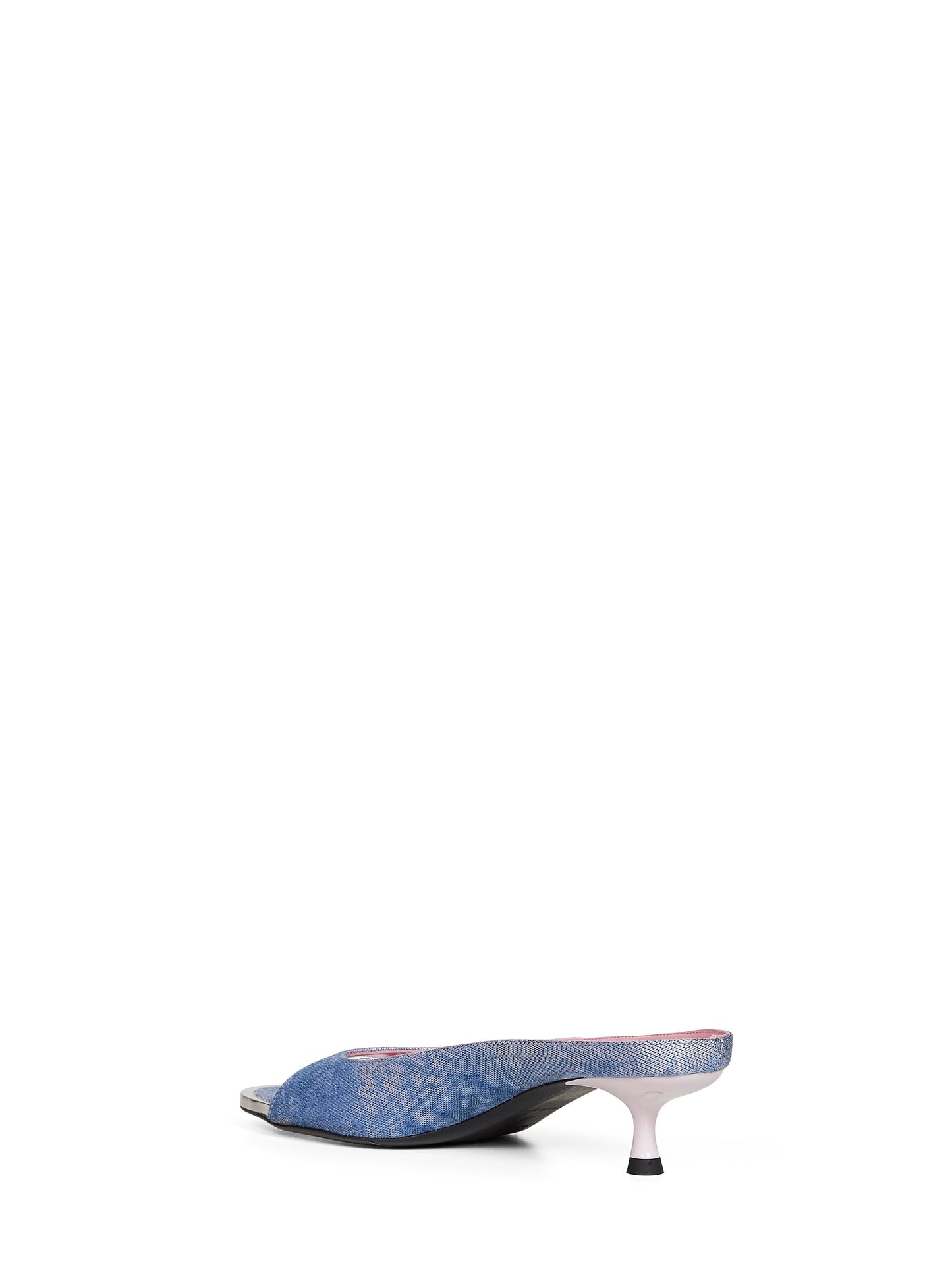 Mules D-Diam's-Sa-40 in denim blu