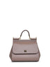 Taupe large Sicily handbag