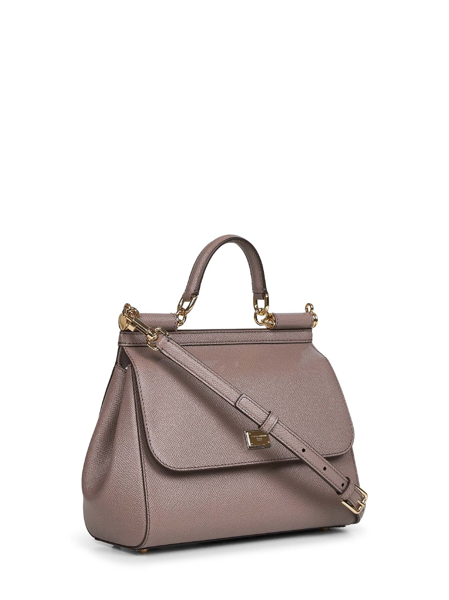 Taupe large Sicily handbag