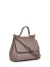 Taupe large Sicily handbag