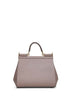 Taupe large Sicily handbag