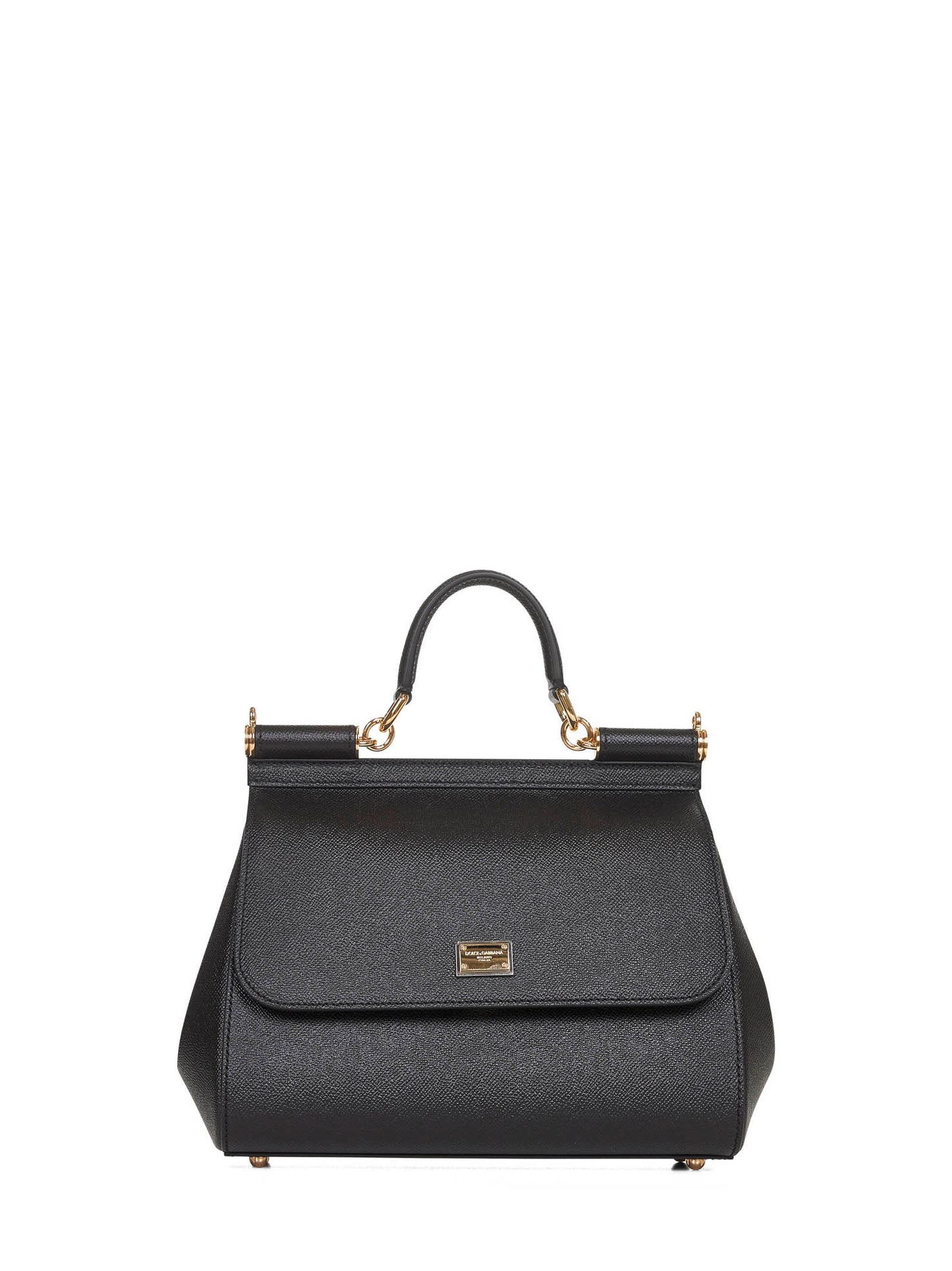 Black large Sicily handbag