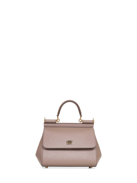 Medium Sicily handbag in Dauphine leather