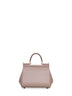 Medium Sicily handbag in Dauphine leather