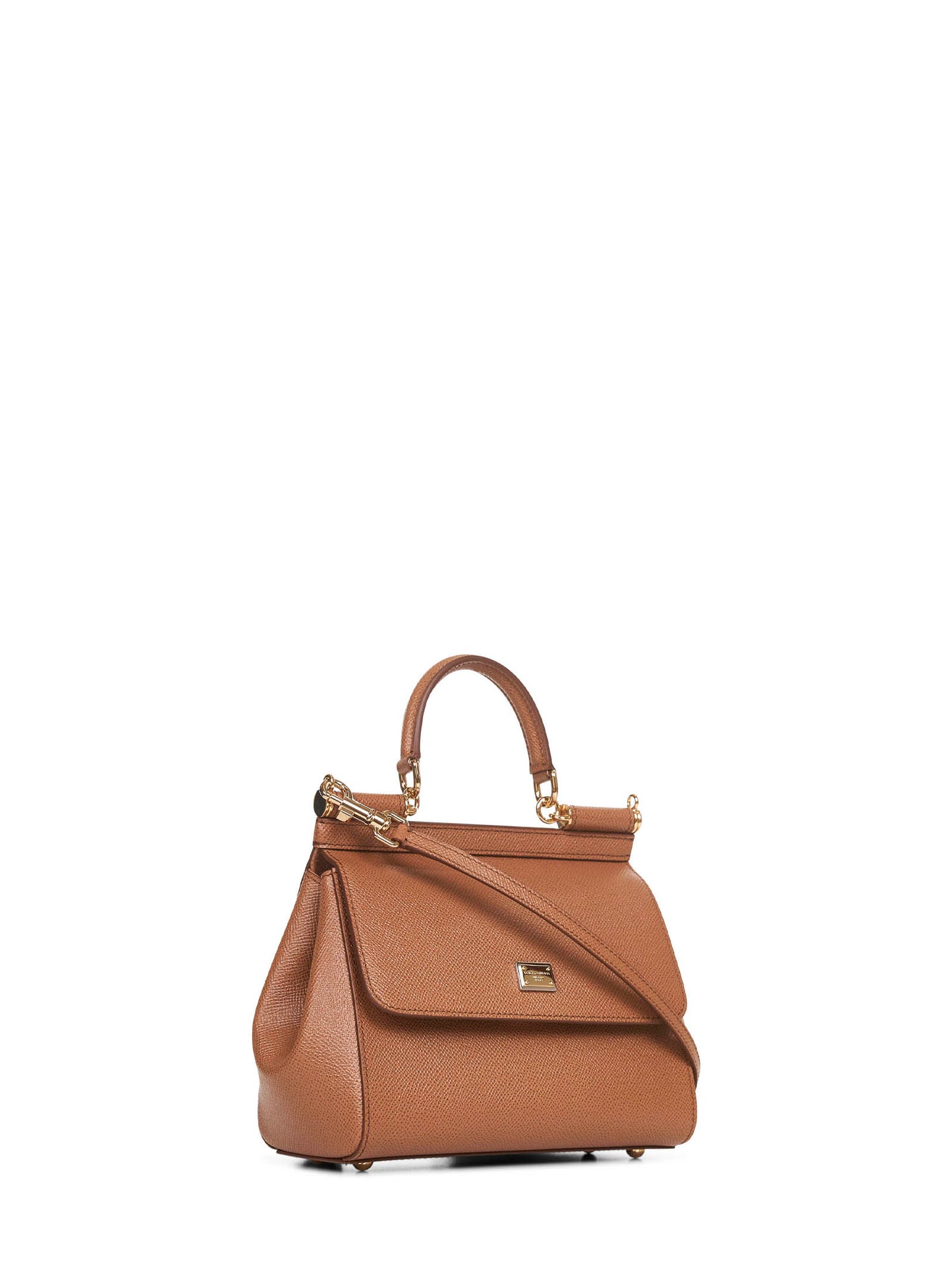 Medium Sicily handbag in camel