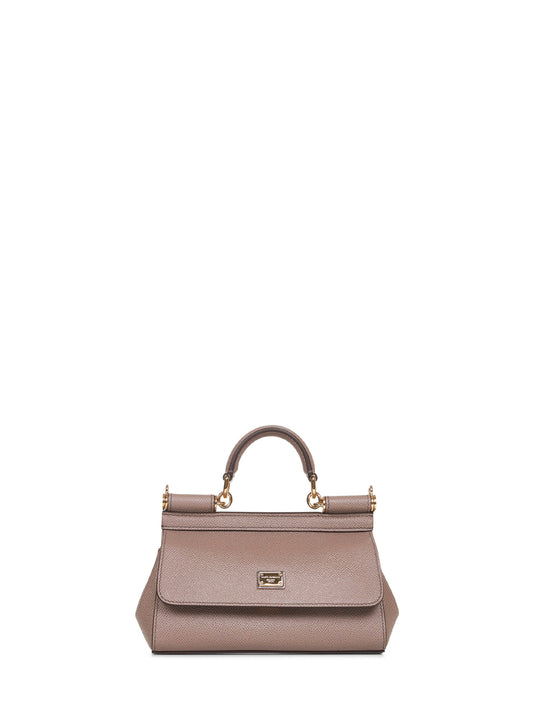 Taupe small Sicily handbag