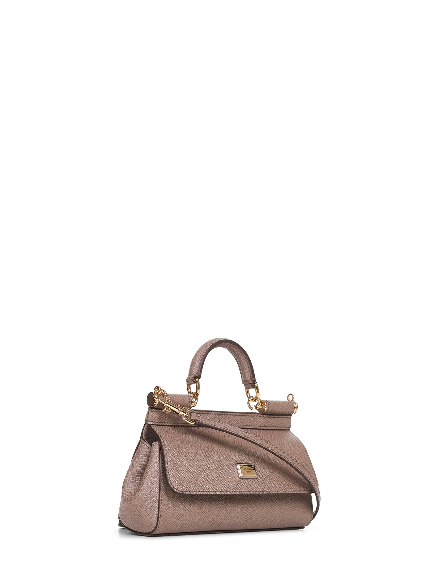 Taupe small Sicily handbag