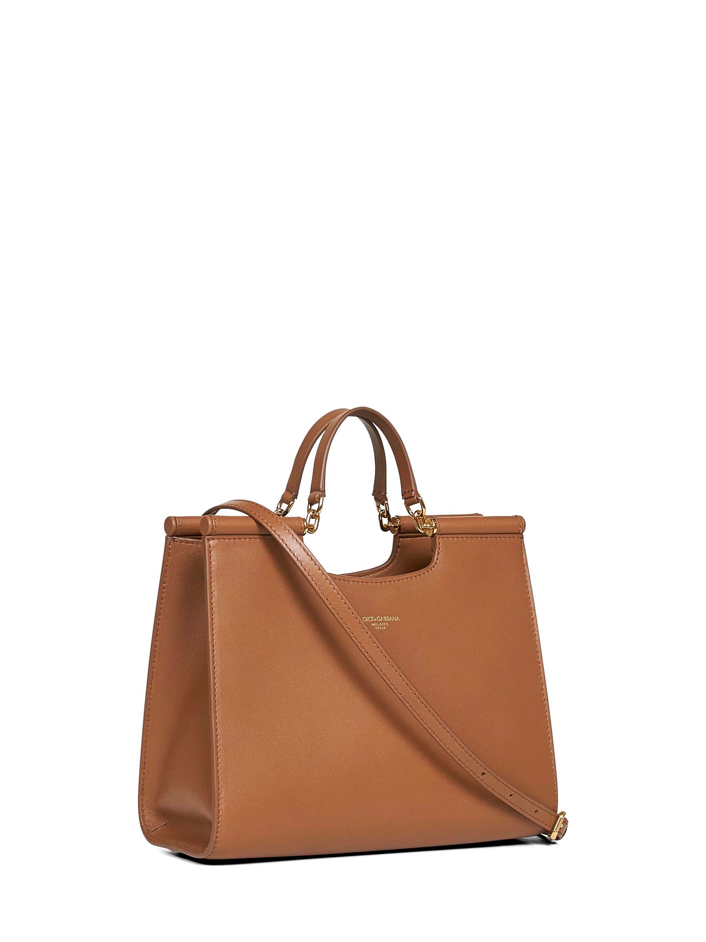 Borsa shopping Sicily piccola caramello