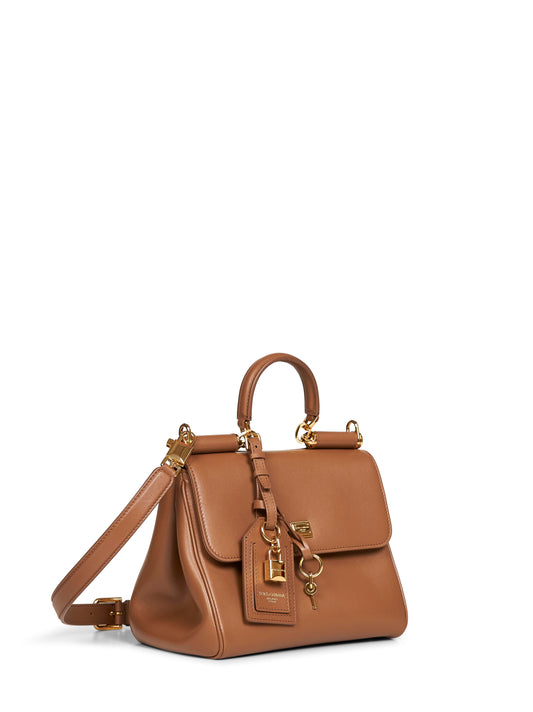 Borsa a mano My Sicily piccola caramello