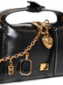 Black Vittoria mini handbag