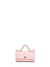 Pink mini bag with shoulder strap