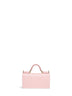 Pink mini bag with shoulder strap