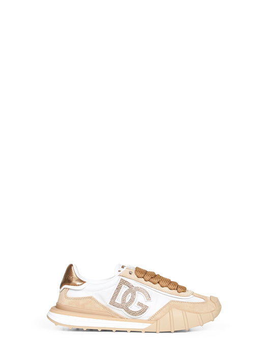 Mesh and suede DG Athletic sneakers