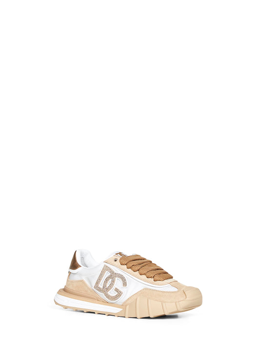 Mesh and suede DG Athletic sneakers