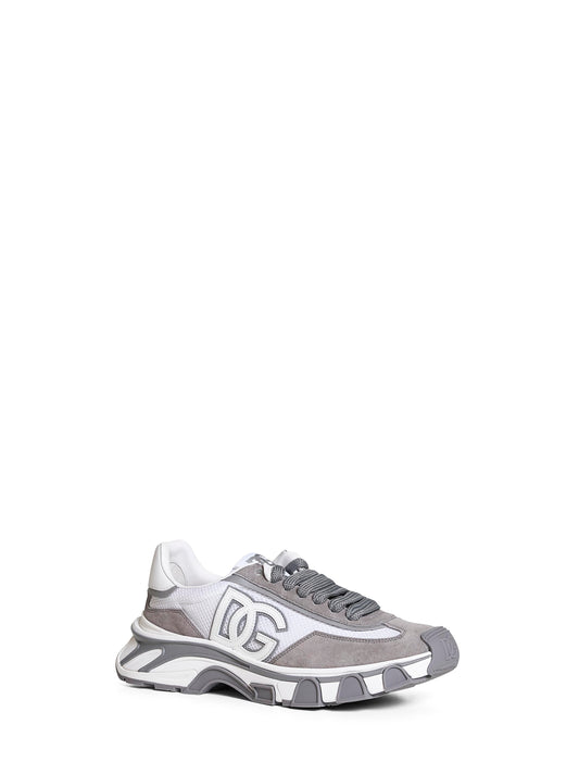 White and grey DG Country Road sneakers
