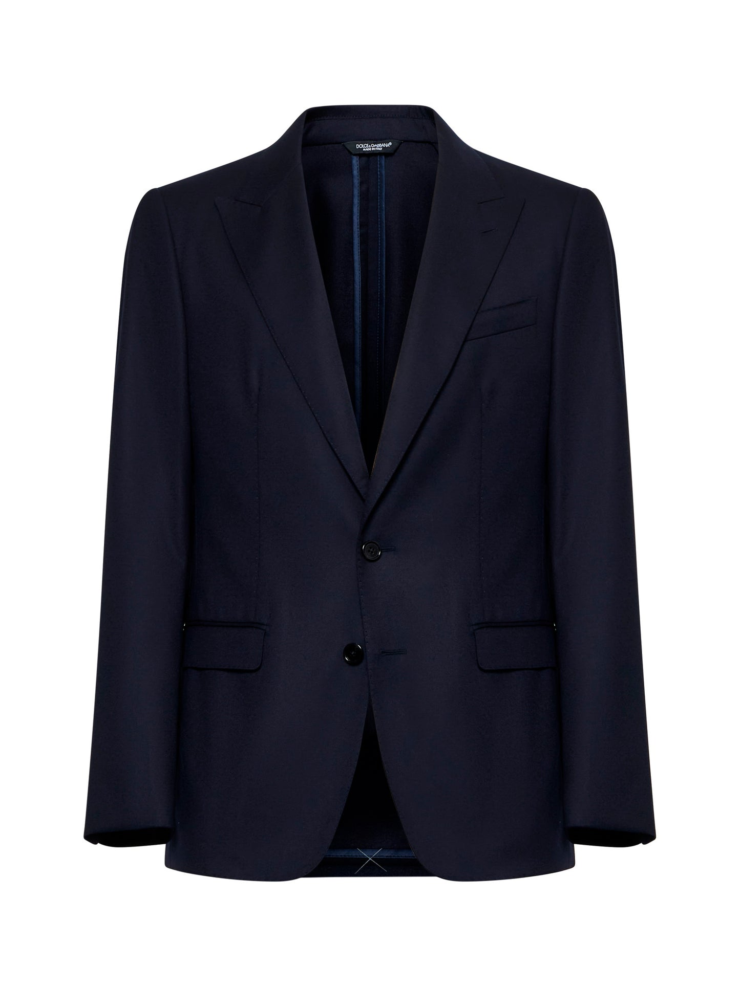 Wool single-breasted blazer