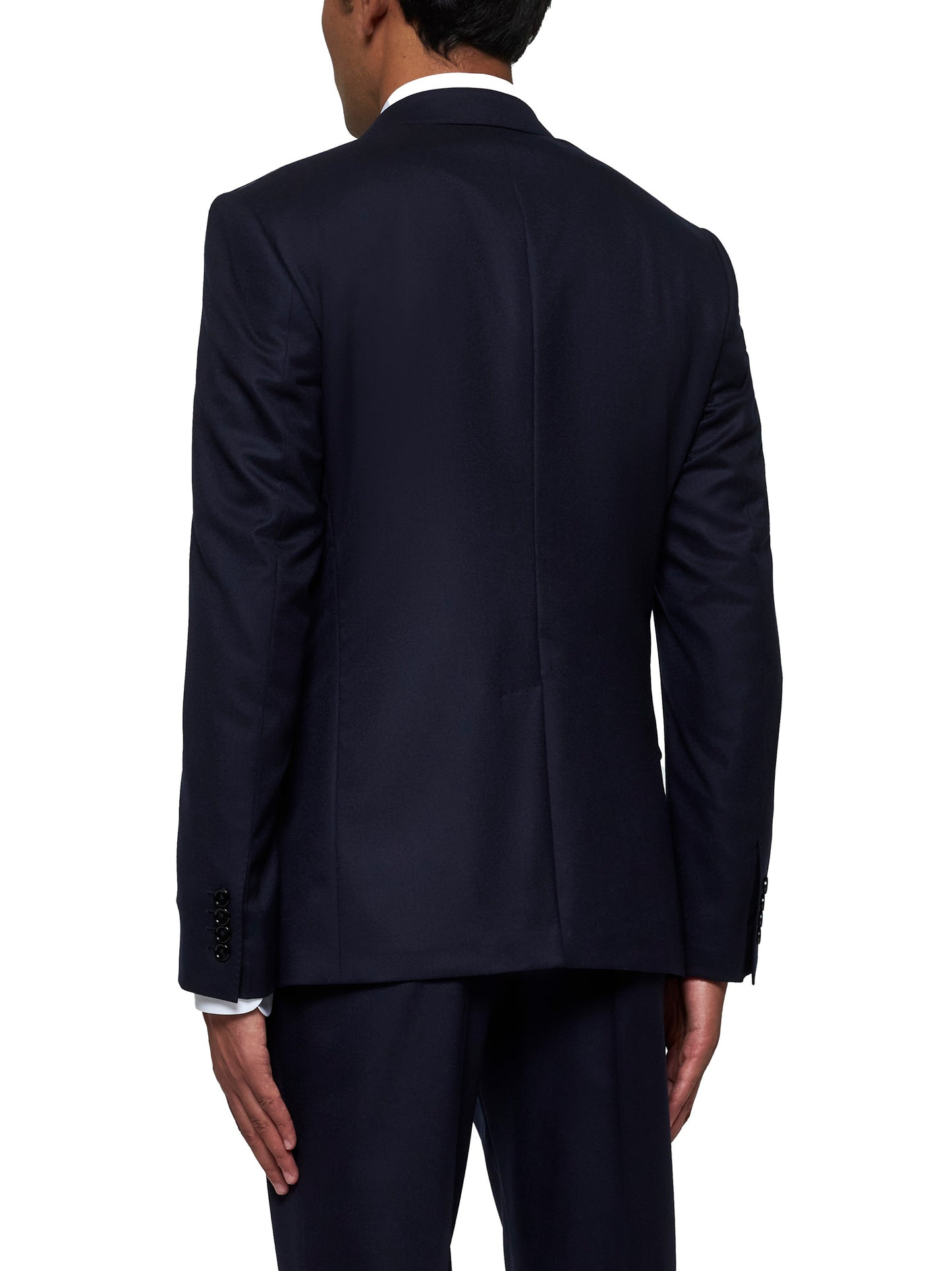 Wool single-breasted blazer
