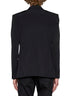 Black technical fabric Sicilia single-breasted blazer