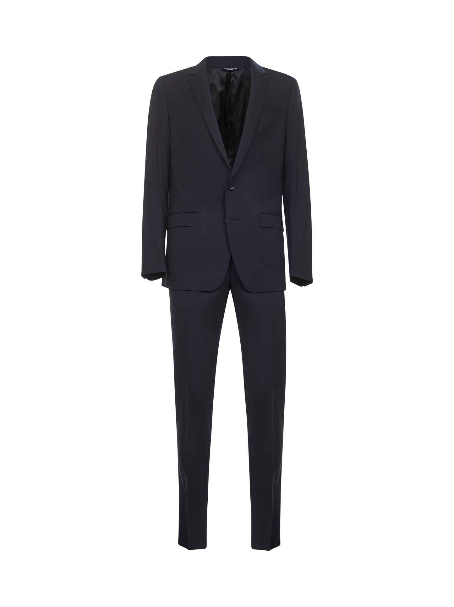 Blue stretch wool Martini two-piece suit