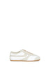 Sneakers in nappa bianca