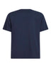 T-shirt girocollo regular-fit in jersey blu navy