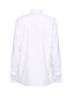 Camicia Clavelly in popeline di cotone bianco