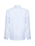 White linen shirt with Pegaso embroidery