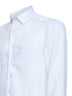 White linen shirt with Pegaso embroidery