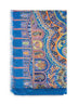 Sciarpa in modal e cashmere azzurro con motivo Paisley floreale