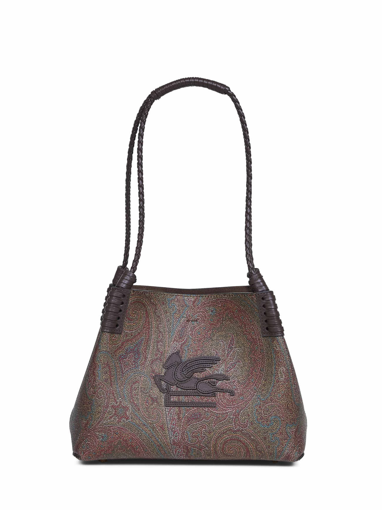 Brown Libra small shopping bag