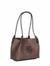 Brown Libra small shopping bag