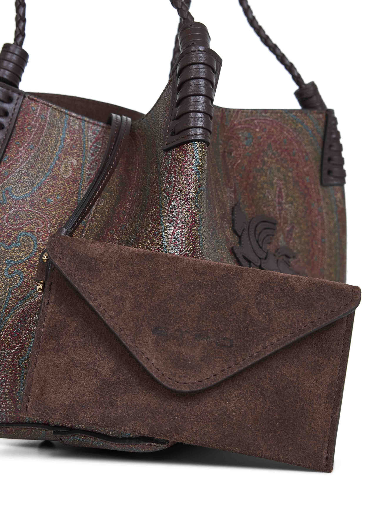 Brown Libra small shopping bag