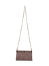 Clutch Talk mini marrone<BR/>
