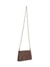 Clutch Talk mini marrone<BR/>