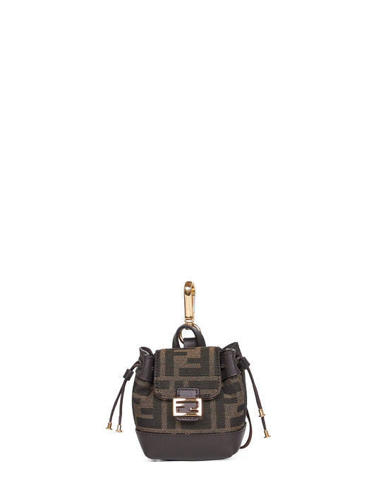Charm Nano Backpack Charm marrone